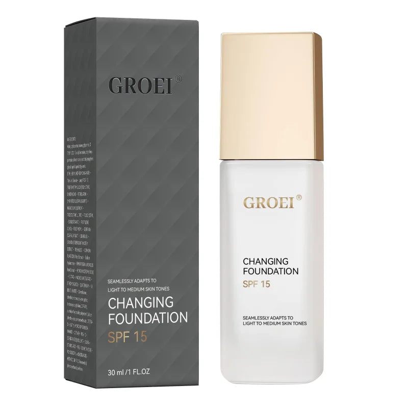 Hydrating Color-Adjusting Foundation SPF 15 30ml - Natural Coverage for Fair to Medium Skin, Lightweight with Hyaluronic Acid. - AliExpress 66