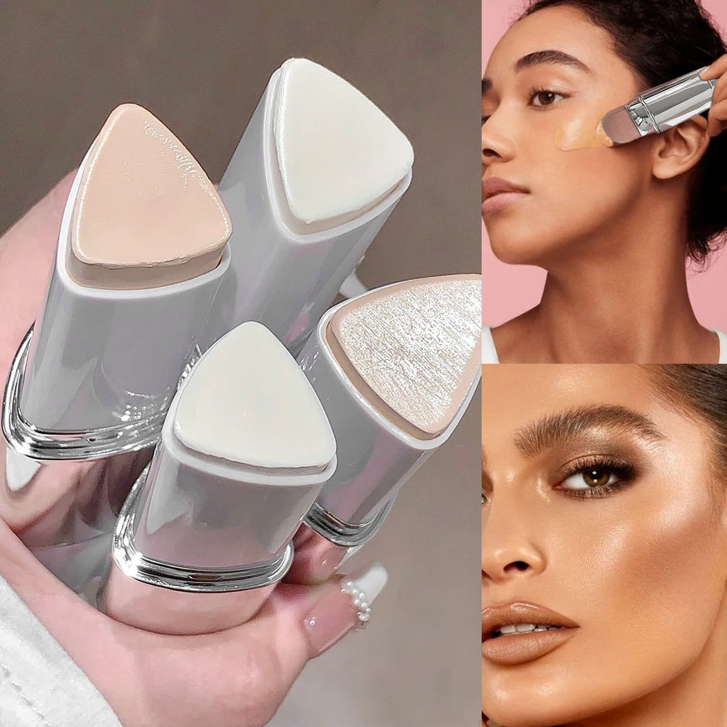 Dual Purpose Brush Head Foundation Make-up Stick, Light and Smooth, Lasting Coverage, Covering the Face Foundation Make-up, Crea - AliExpress 66