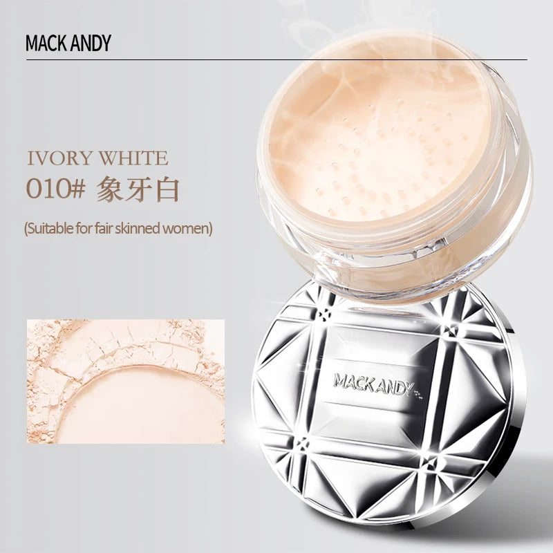 24g Ultra Large Capacity Setting Powder (Oil Control, Long-Lasting Setting, Brightening and Shimmering Cherry Blossom Powder)