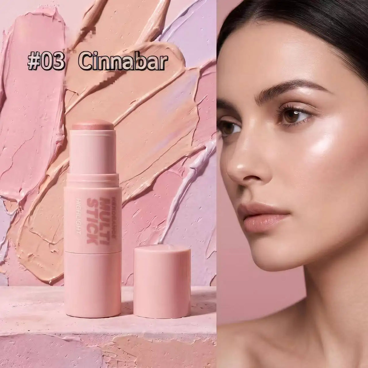 Herorange Dual Tip Face Sculpting Stick Natural Shading Highlight Create Slim V Face Beginner Daily Cosmetic