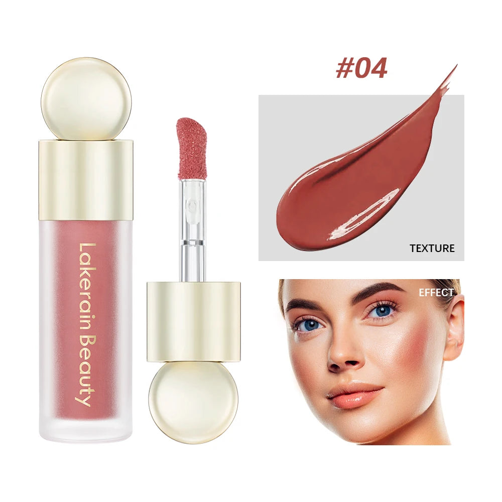 7.5ml Matte Liquid Blush Velvet Blusher Orange Peach Face Pigment Lasting Beauty Natural Cheek Tint Cream Waterproof Blush - AliExpress 66
