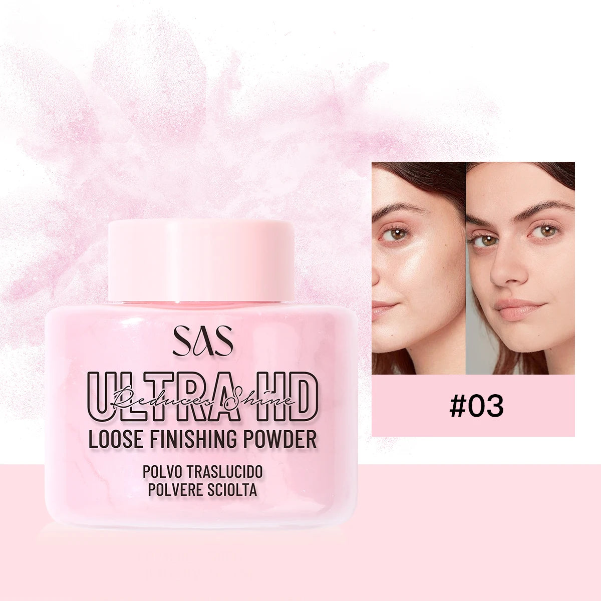 Invisible Pore Setting Powder Matte Finish Oil Free Longlasting Lightweight Loose Powder For Face Makeup - AliExpress 66