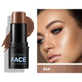 Makeup Face Cream Contour Sticks,Shades with Highlighter & Bronzer & Blush, Non-greasy and Water-resistant Face Contouring Pen - AliExpress 66