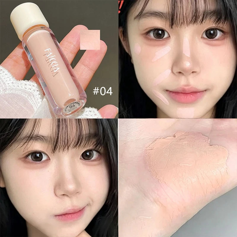 4 Colors Brightening Concealer Liquid Coverage for Dark Circles & Spots Lasting Lightweight Hydrating Foundation Face Makeup - AliExpress 66