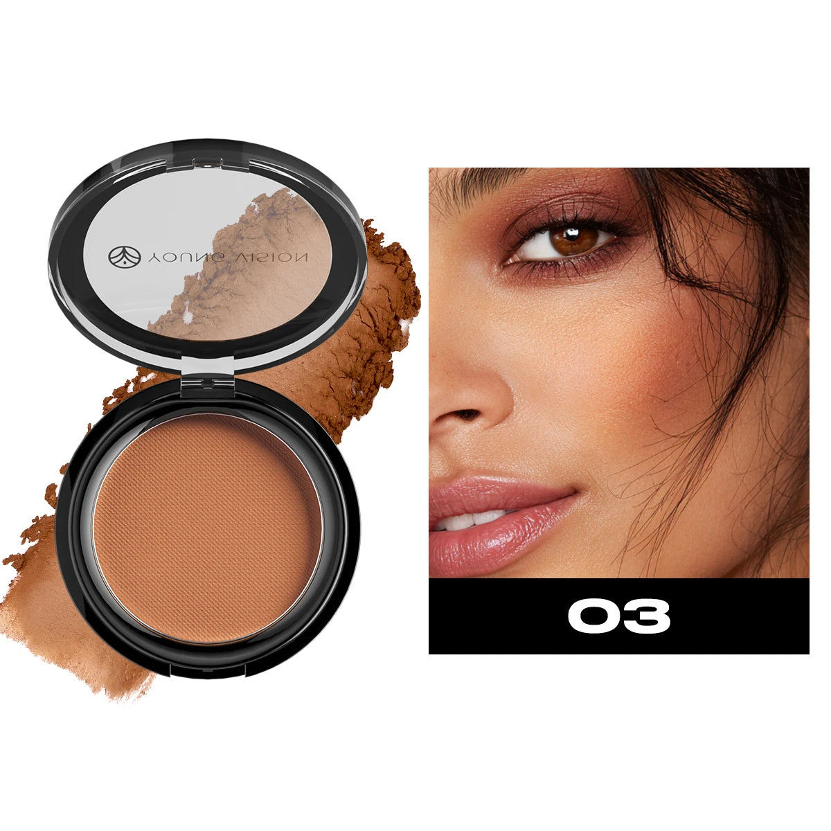 Woman makeup 6-Color Matte Bronze Powder Velvety Smooth Natural Setting Powder Makeup - AliExpress 66
