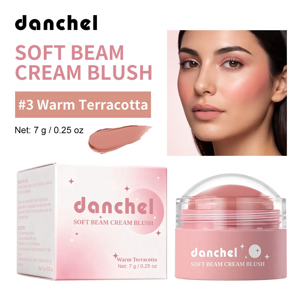 Soft Beam Blush Cream Multi Purpose Lipstick, Eye Shadow, Powder Blusher Long Lasting Makeup Smooth Creamy Texture Blusher Cream - AliExpress 66
