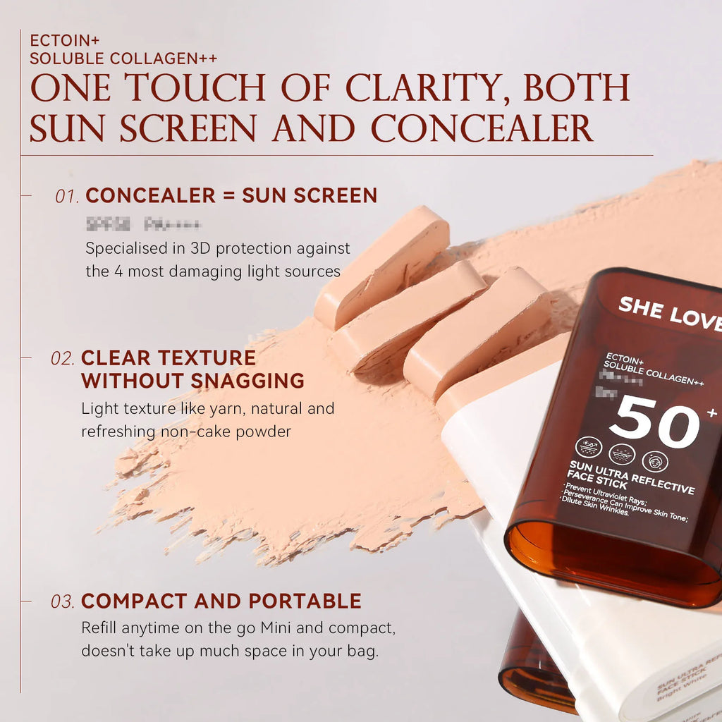SPF Foundation Stick Full Coverage Natural Finish