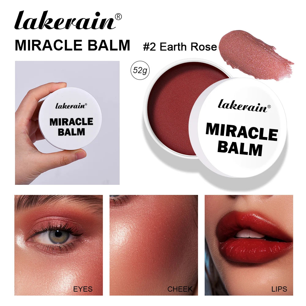 3 In 1 Solid Pearl Blush Cream Monochrome Woman Blush Paste Cheek Ulti-purpose For Eyes Lips Makeup Blush Stick Korean Cosmetics - AliExpress 66