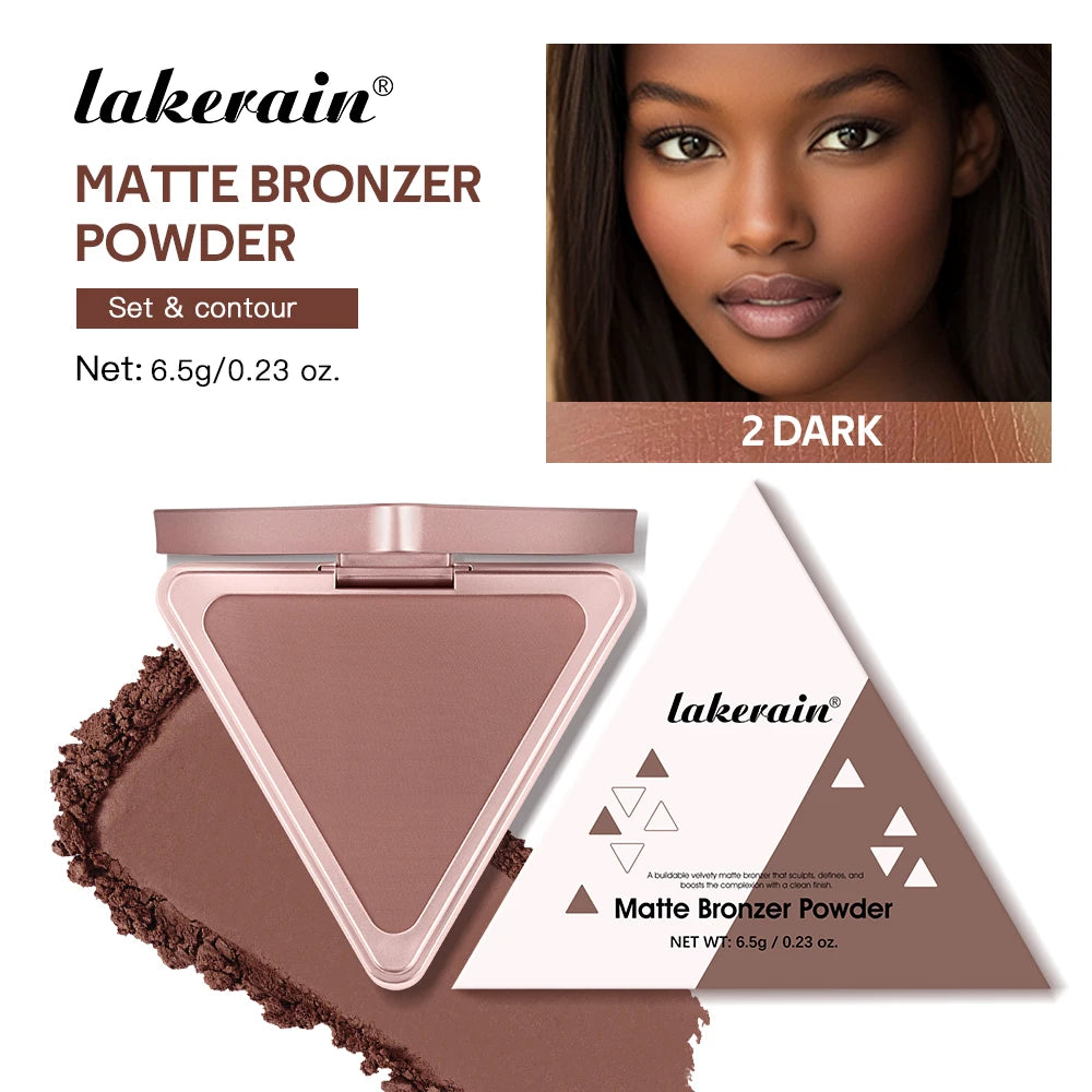 Matte Bronzer for Face Contour Long Wearing