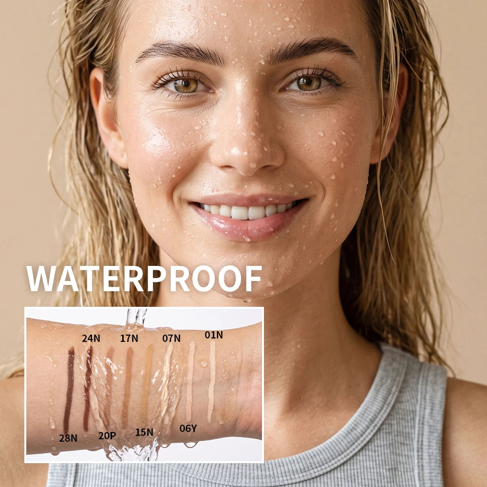 Flawless Skin Precision Concealer Dual-head Design Natural Skin Finish Precision Cover Redness,Spots,Dark Circles Concealer Pen - AliExpress 66