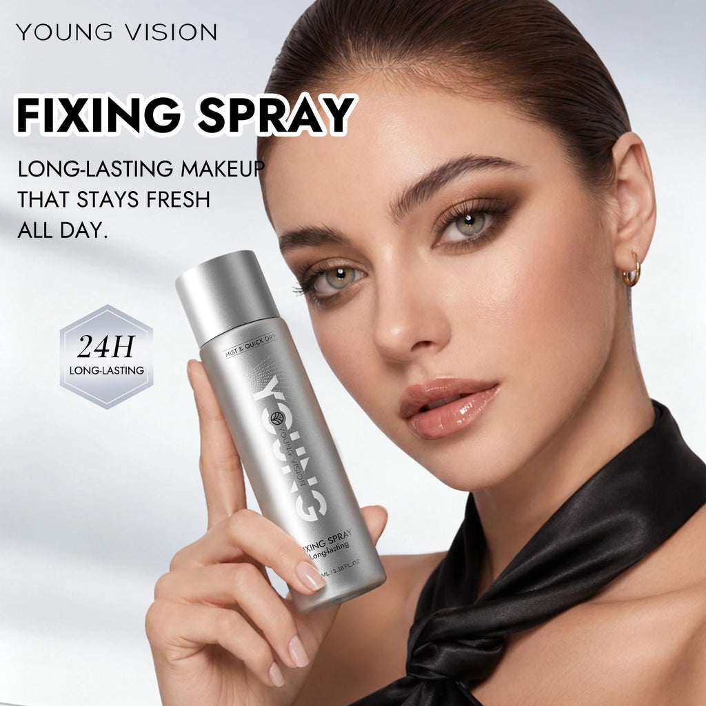 YOUNG VISION 100ml Makeup Setting Spray ¨C Long-Lasting Matte Finish, Oil-Control, 3-Layer Film-Forming, Alcohol-Free, Hydrating, - AliExpress 66