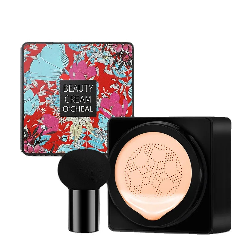Mushroom Air Cushion Plant Nourishing BB Cream Concealer Moisturizing Foundation Fluid Isolating Plain CC Cream - AliExpress 66
