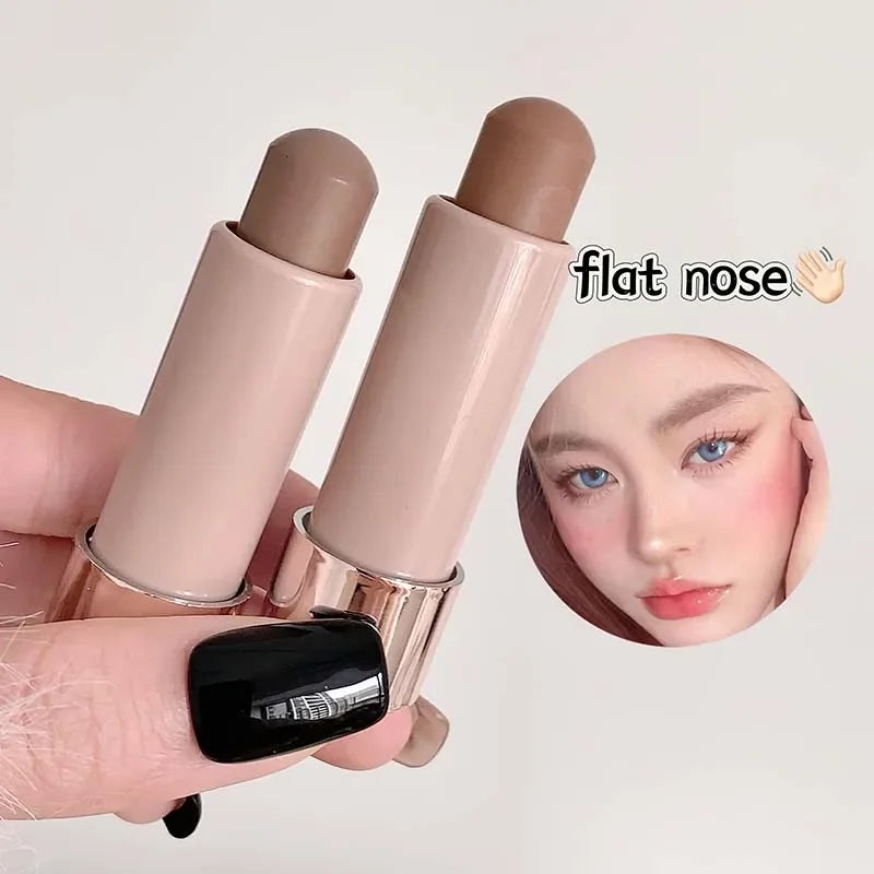 Moisturizing Silky Three-dimensional Contour Stick Lasting Natural Matte Single Color Suitable for Nose Shadow Makeup Contour