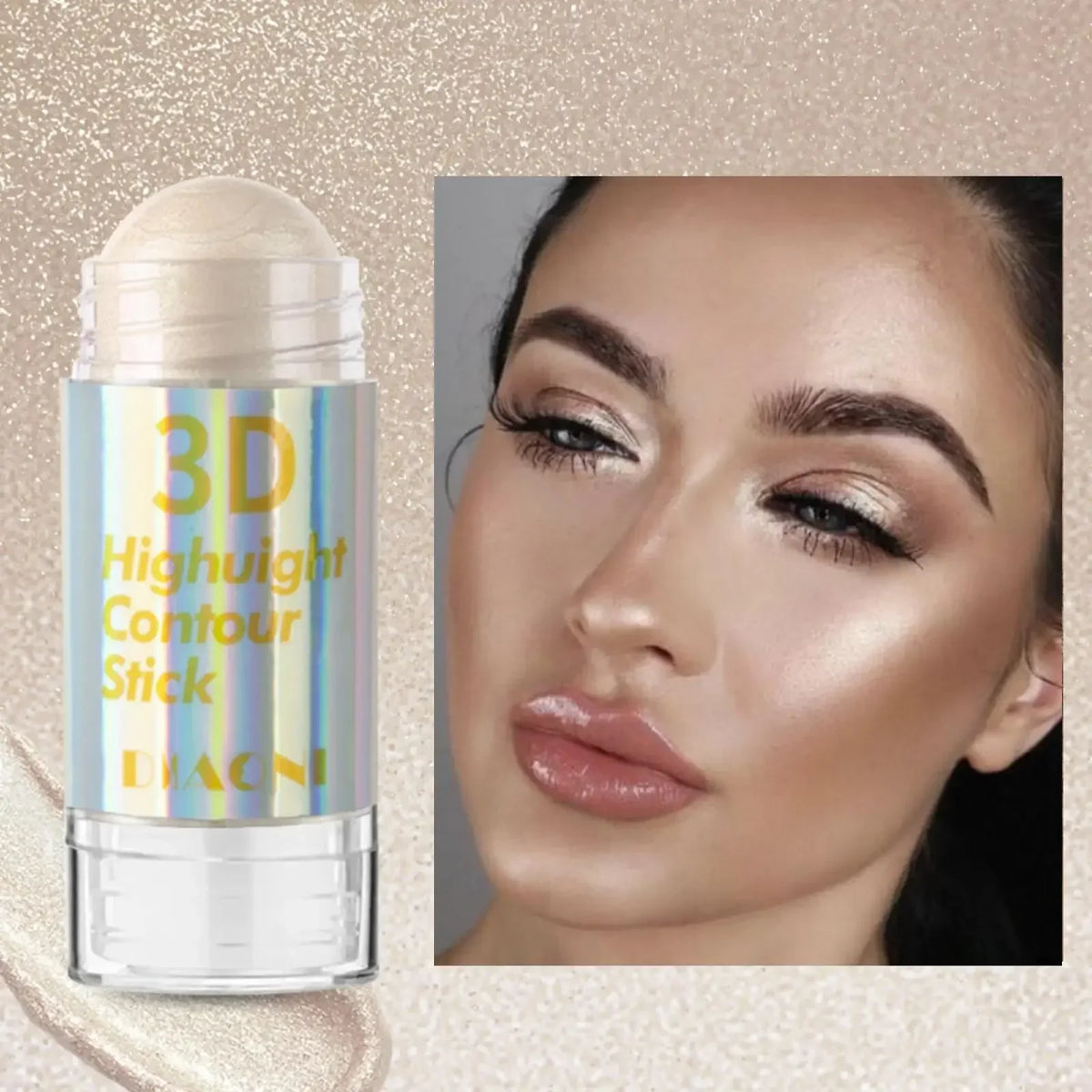 6 Colors 3D Face Brighten Highlighter Bar Cosmetic Face Contour Bronzer Shimmer Highlighter Stick Concealer Cream Makeup tool - AliExpress 66