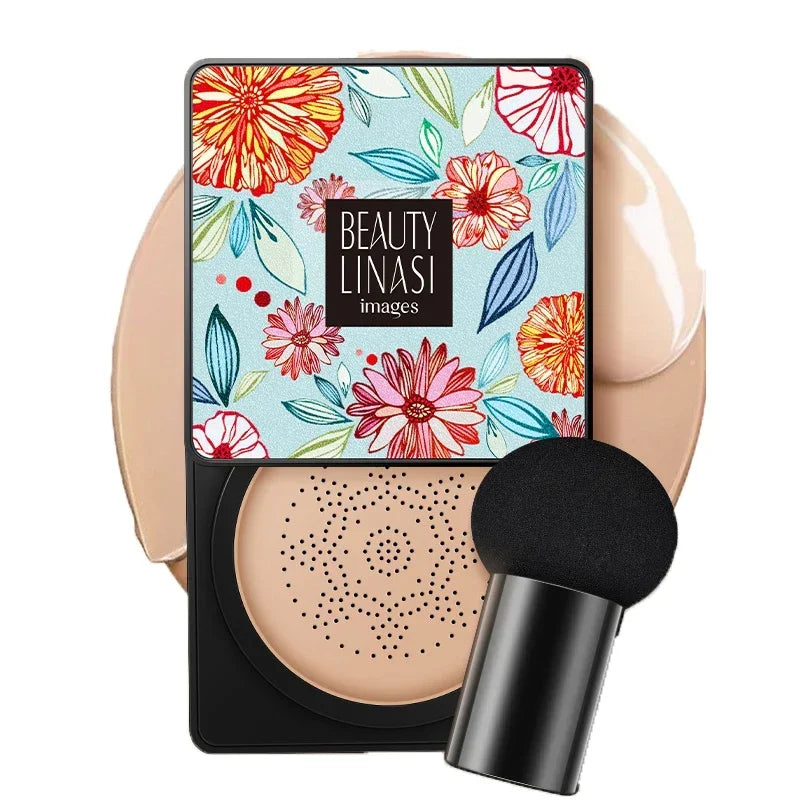 Mushroom Head BB Air Cushion Base Foundation CC Cream Moisturizing Hydrating Concealer Brighten Waterproof Skin Tone Makeups - AliExpress 66