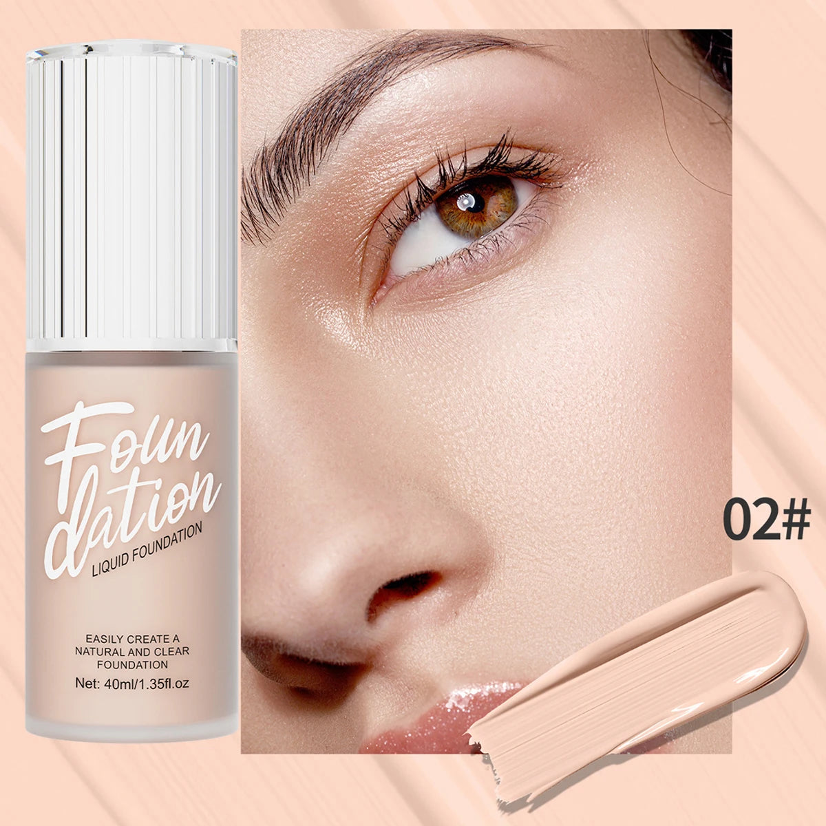 Waterproof Matte Liquid Foundation Provides Strong Coverage for Dark Circles Brightens and Evens Skin Tone and Doesn T Cake - AliExpress 66