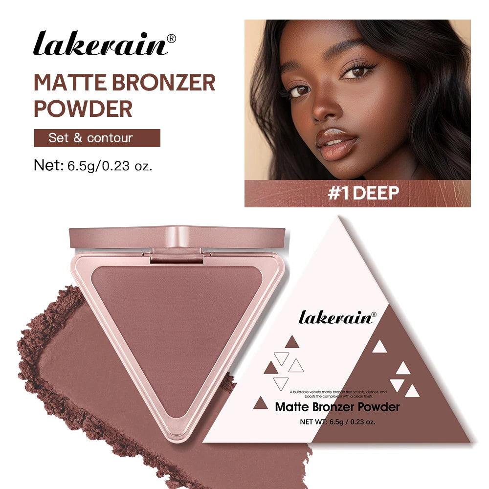 Matte Bronzer for Face Contour Long Wearing