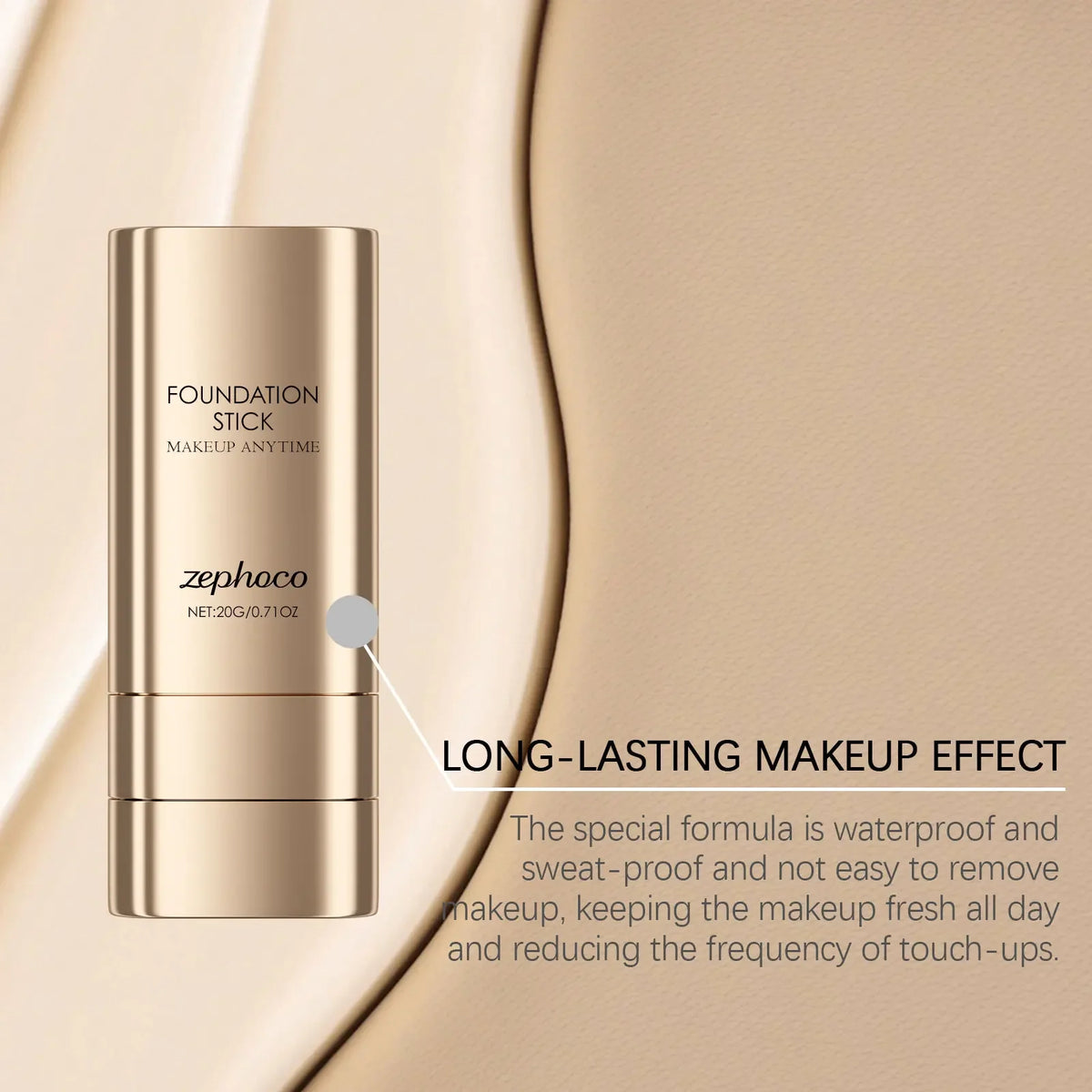 2-in-1 Foundation Stick Full Coverage Original Waterproof Cover Blemish Dark Circles Corrector Concealer Facial Makeup Cosmetics - AliExpress 66