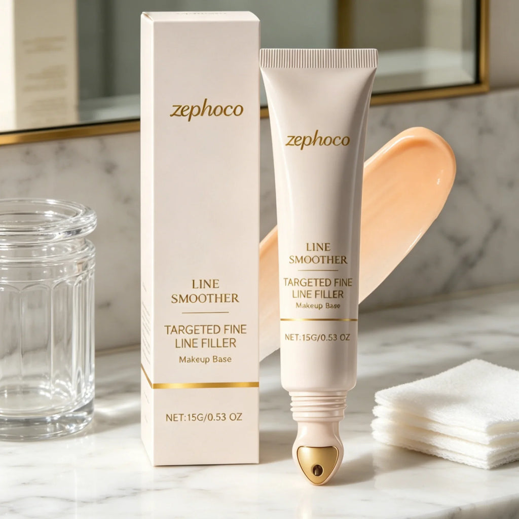 Zephoco Makeup Base Pore Blurring Smooth Fine Lines Brightening Skin Barrier Protection Color Correction Pre Makeup Primer 15g