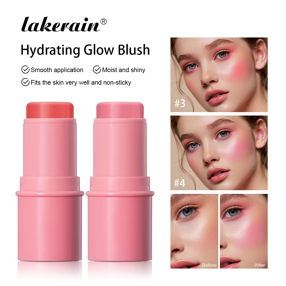 Cooling Water Jelly Blush Face Aqua Glow Pink Vital Girl Moisturizing Blush Natural Long Lasting Blush Stick Makeup For Women - AliExpress 66