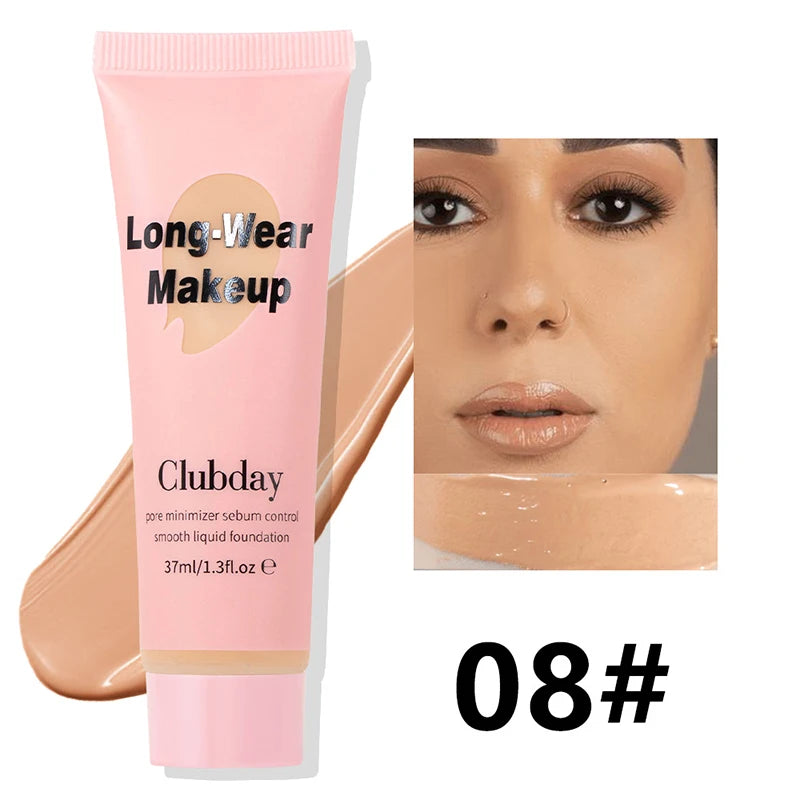 High Coverage Liquid Foundation BB Cream Primer Waterproof Lasting Concealer Corrector Base Facial Korean Makeup Women Cosmetics - AliExpress 66