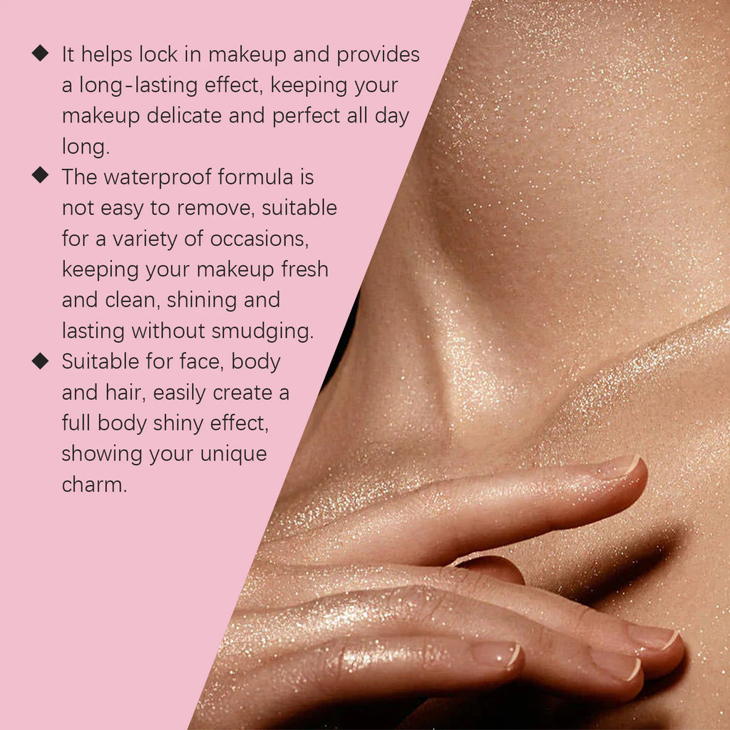 Hoygi Flash Setting Spray Oil Control Waterproof Sweat Proof Long-Lasting Base Makeup for Body Charming Face Fixer Make up Spray - AliExpress 66