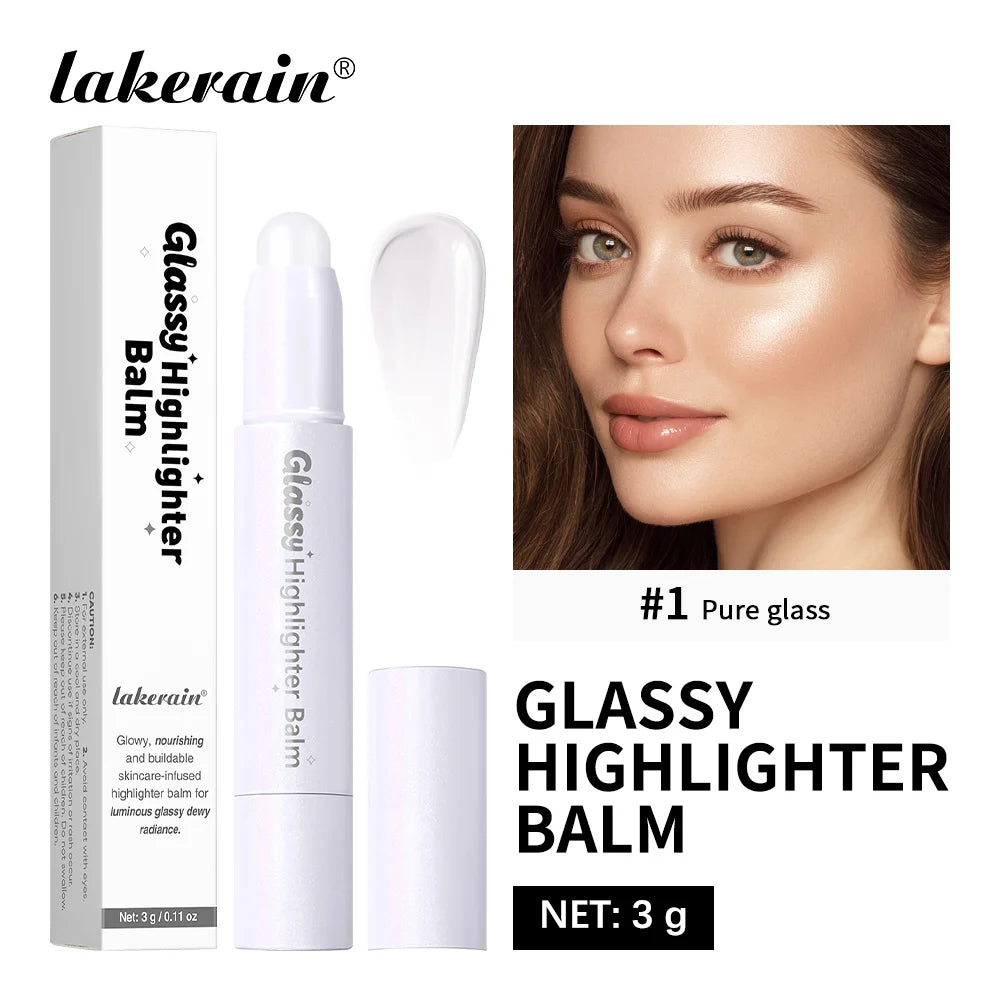 Glassy Highlighter Balm Brighten Complexion Deep Hydration Long Lasting Wear Highlighting Cream Eye Cheek Lip Body Glossy Pen - AliExpress 66