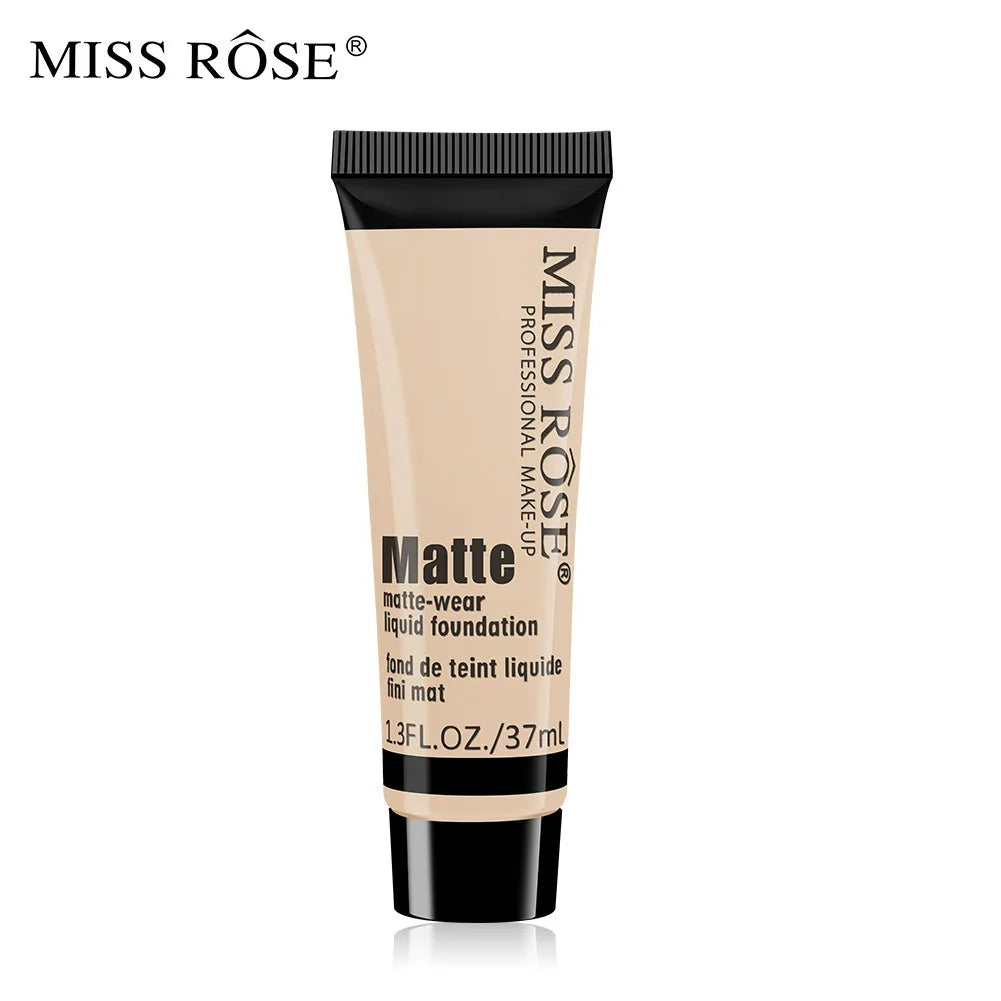 MISS ROSE Contour Liquid Foundation, High Coverage Long?lasting Concealing Cream Foundation Facial Base Makeup Cosmetics - AliExpress 66
