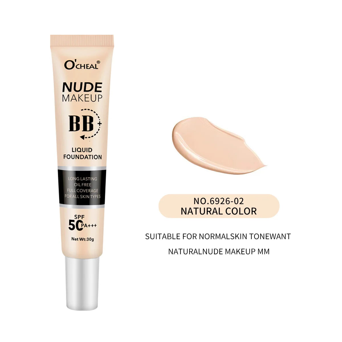 BB Cream SPF50 PA Plus Face Waterproof Foundation Long Lasting Brightening Primer Sunscreen Makeup Base Woman Makeup Cosmetics - AliExpress 66