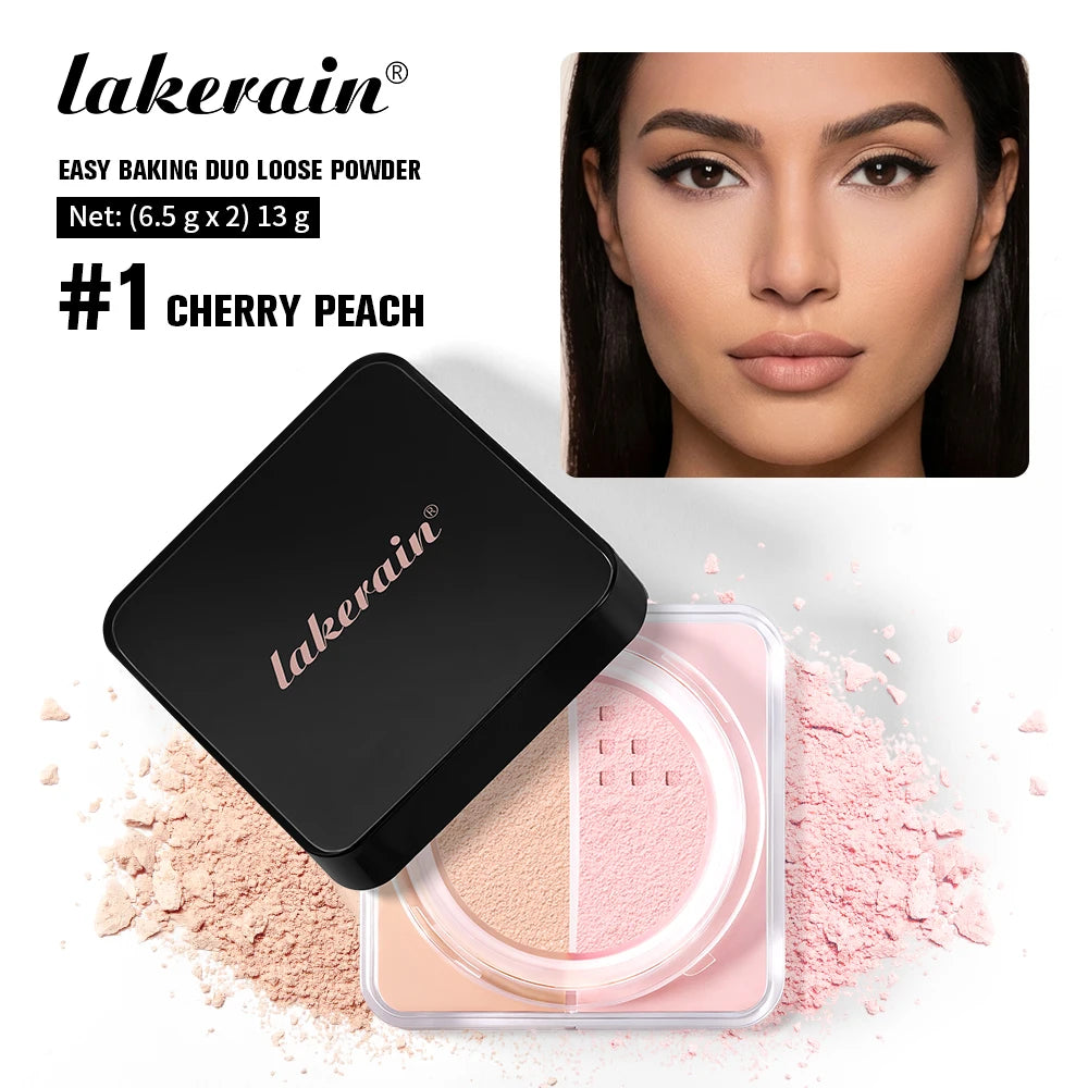 2-Color Baking Loose Powder Matte Finish