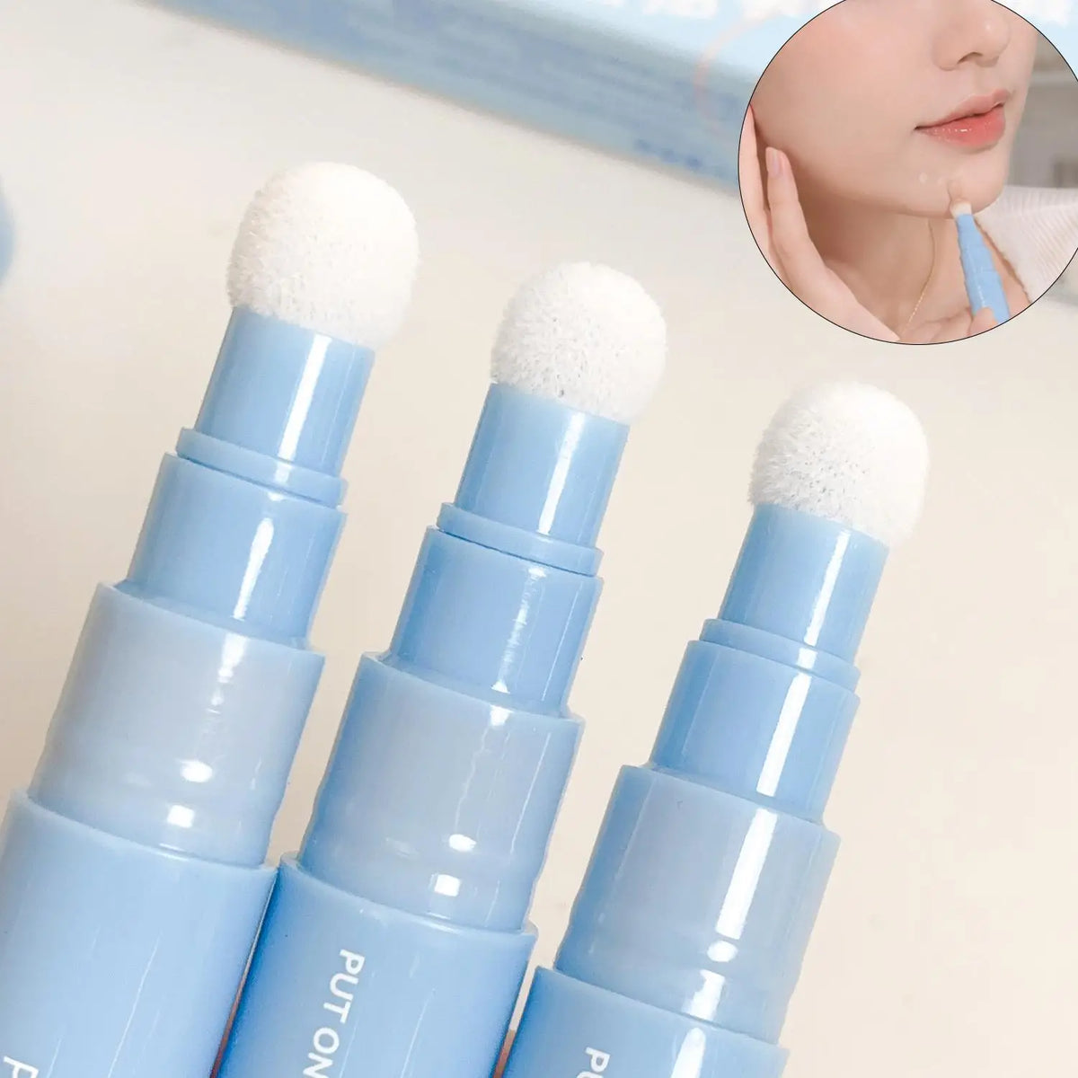 Soft Plush Head Concealer Pen Sticks Conceal Spot Blemish Cream Even Skin Tone Brightening Oil Control Face Contouring Makeup - AliExpress 66
