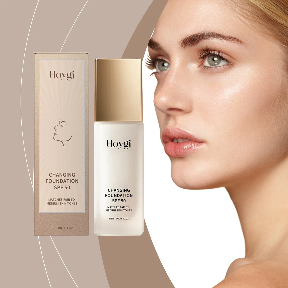 Protective Concealer Foundation Liquid, Lightweight Matte, Gentle, Moisturizing, Bright, Soothing, Skin-Friendly, Suitable for O - AliExpress 66