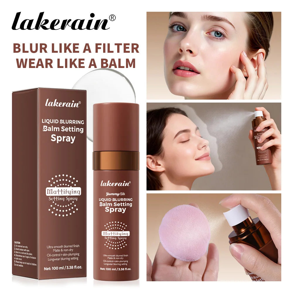 Makeup Fixer Spray Long-Lasting Oil Control Natural Matte Non Drying Weightless Makeup Liquid Blurring Balm Setting Spray - AliExpress 66