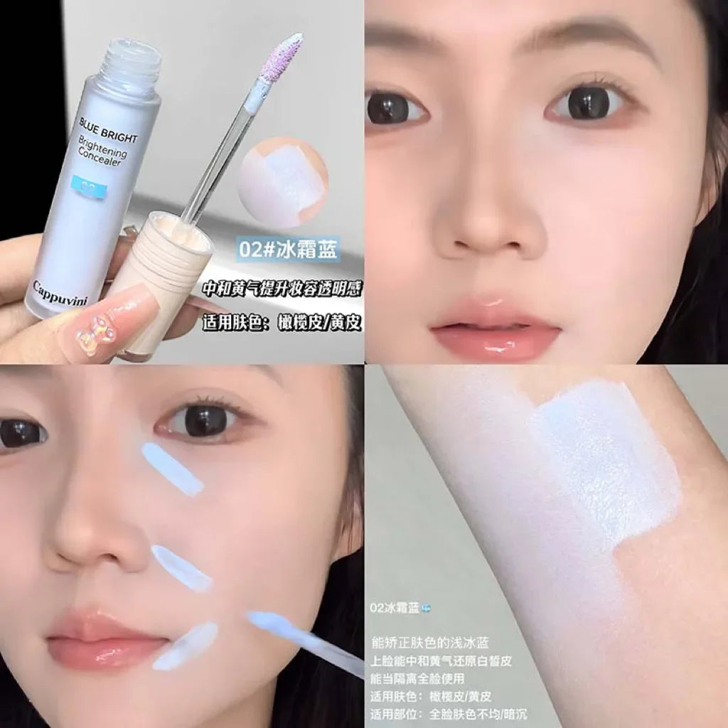 Brightening Highgloss Liquid Foundation Concealer Stick Lasting Moisturizing Face Contour Full Coverage Modify Skin Tone Makeup - AliExpress 66