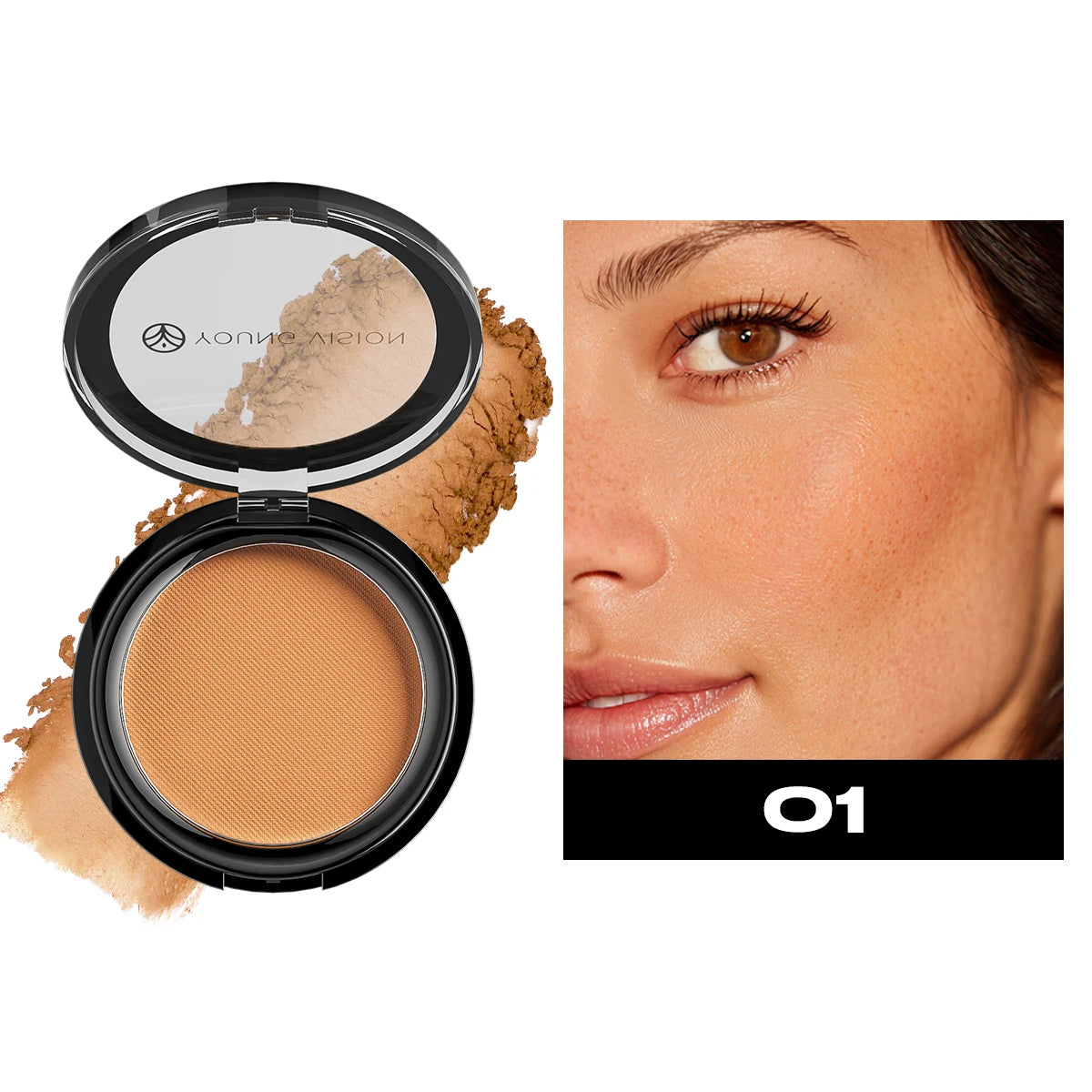 Woman makeup 6-Color Matte Bronze Powder Velvety Smooth Natural Setting Powder Makeup - AliExpress 66