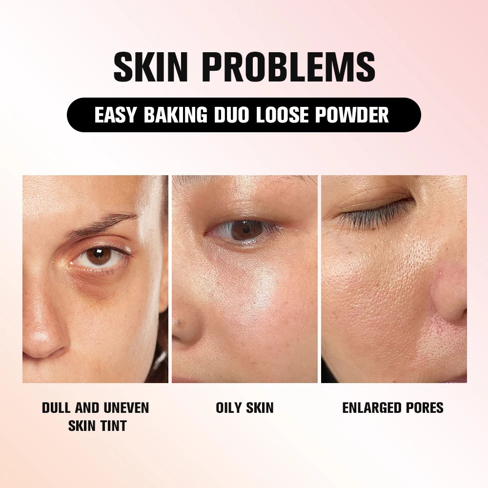 2-Color Baking Loose Powder Matte Finish
