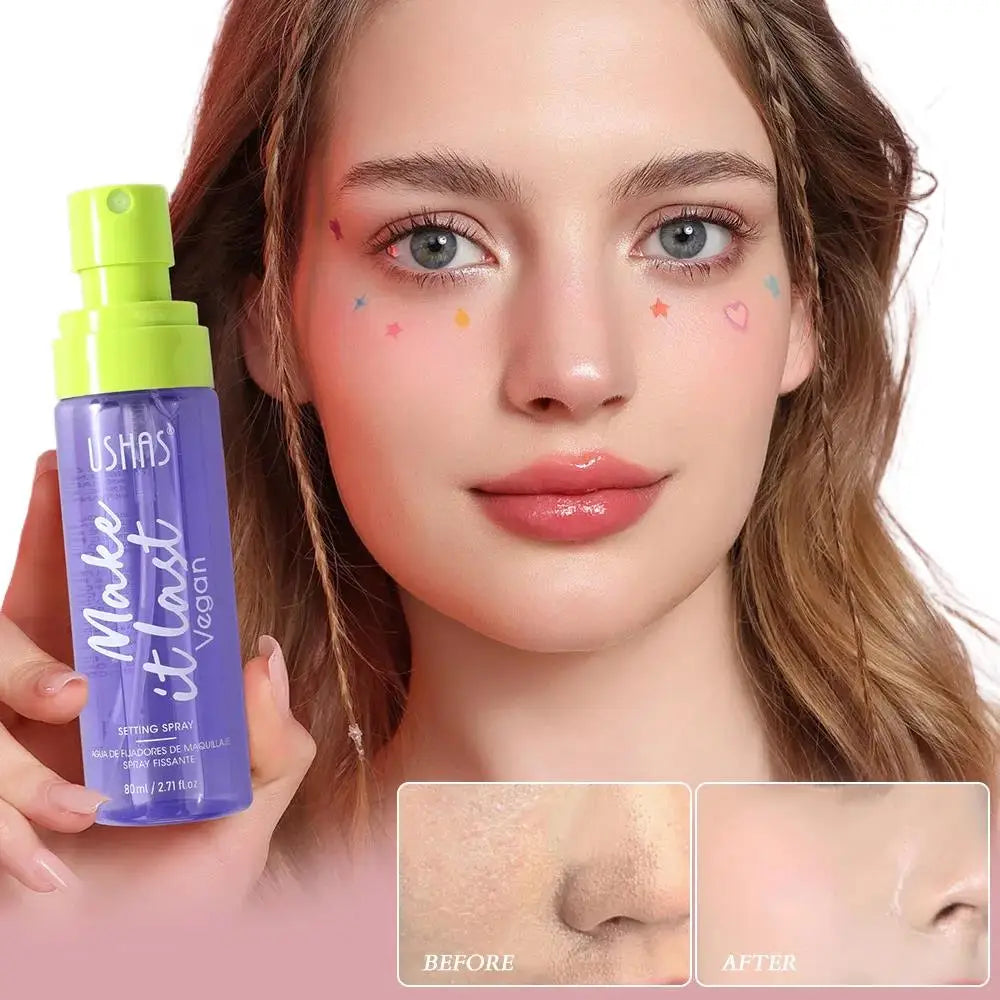 80ml Oil Control Setting Spray Waterproof Makeup Fixer Hydrating Face Mist Long Wear No Smudge - AliExpress 66