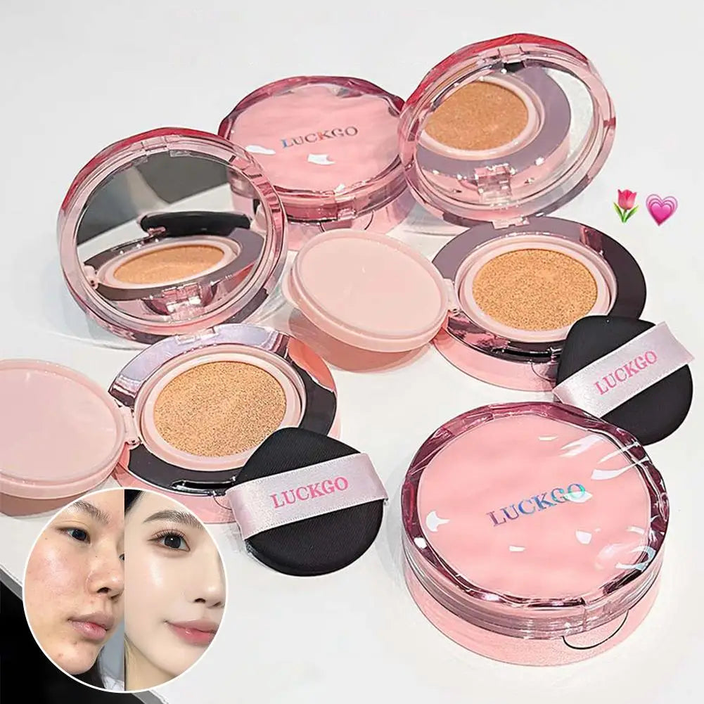 Cushion Foundation, Lightweight & Flawless Coverage Natural Cream Skin Finish, Waterproof & Non-Greasy For Women - AliExpress 66