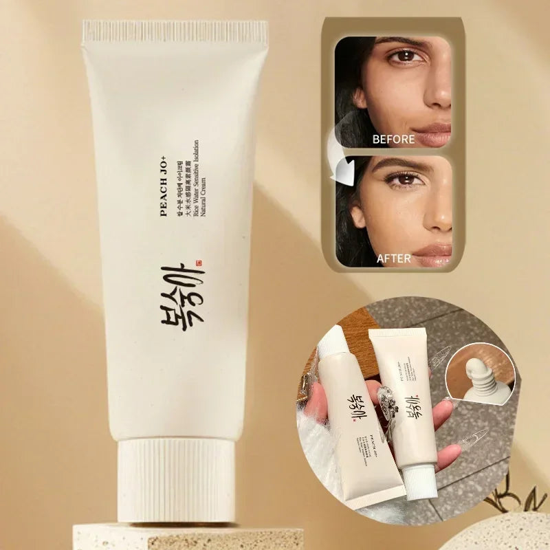 Rice Extract Glow Foundation Liquid Moisturizing Cover Imperfections Natural Radiant Finish Tone Lightweight Texture Makeup Base - AliExpress 66